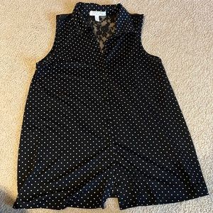 Inspire maternity collared tank top